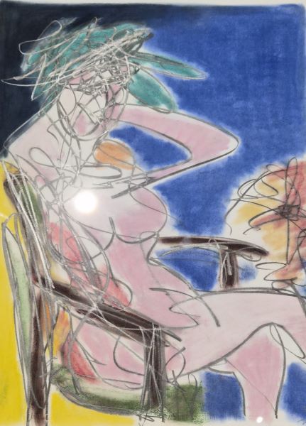 [2024] Untitled, Pastel on paper, Size Unknown